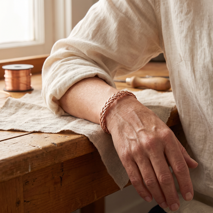Women’s Hammered Open Cuff Bracelet