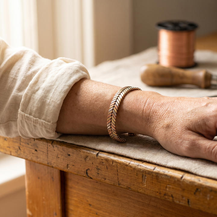 Women’s Hammered Open Cuff Bracelet