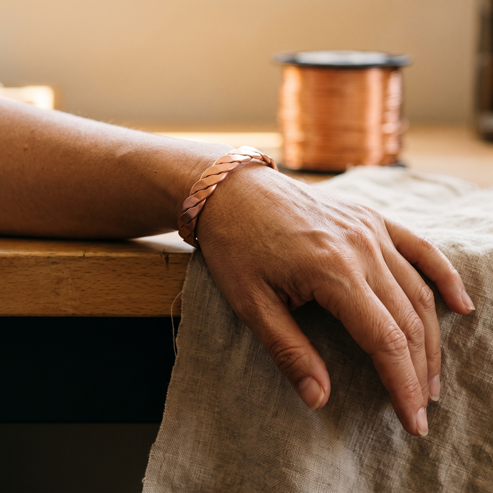 Women’s Textured Adjustable Cuff Bracelet