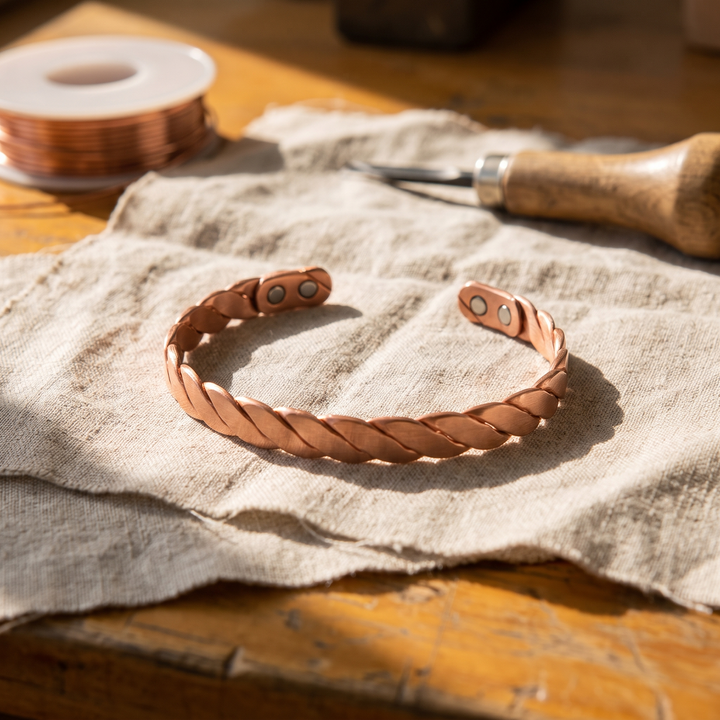 Women’s Textured Adjustable Cuff Bracelet