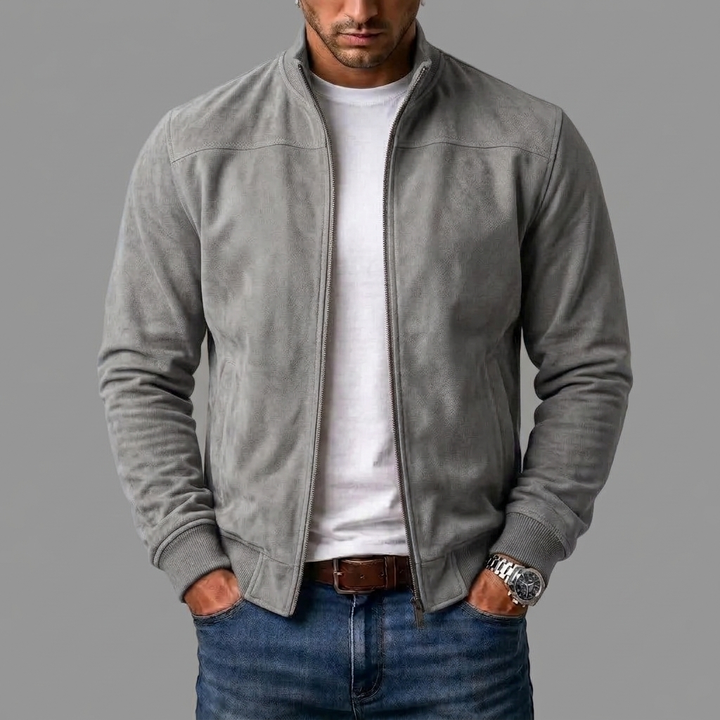 Men’s Classic Zip Up Bomber Jacket