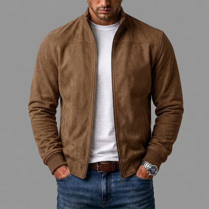 Men’s Classic Zip Up Bomber Jacket