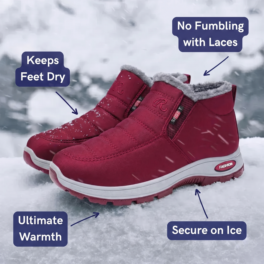 Women’s Quilted Slip On Ankle Boots