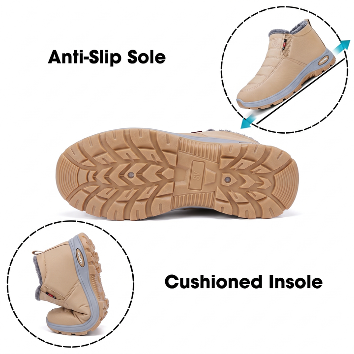 Women’s Quilted Slip-On Ankle Boots