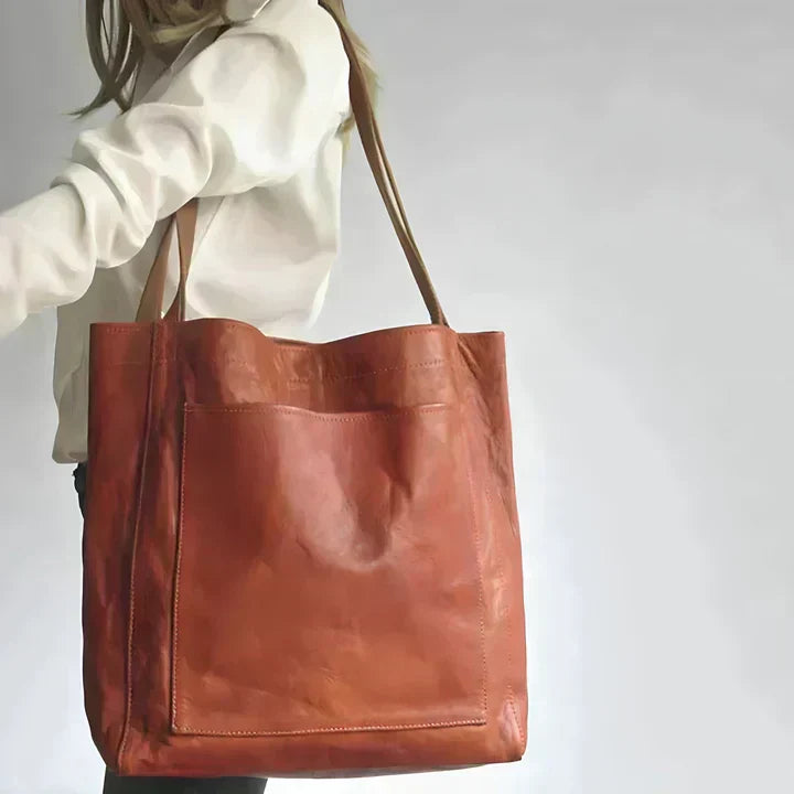 Women’s Large Vegan Work Tote Bag