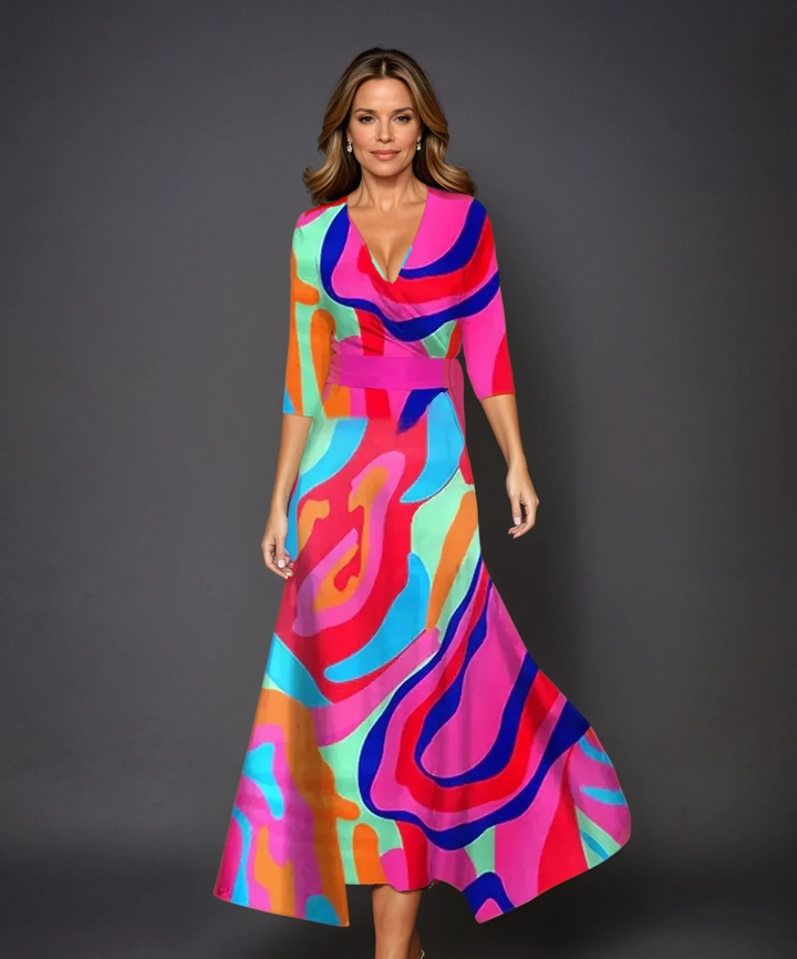 Women’s Floral Print Summer Dress