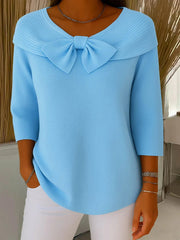 Women’s Long Sleeve Knit Pullover Sweater