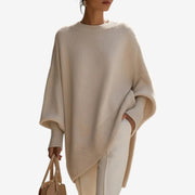 Women’s Oversized Ribbed Crewneck Sweater