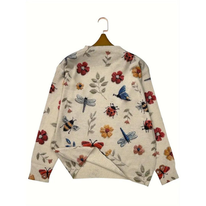 Women’s Floral Print Long Sleeve Top
