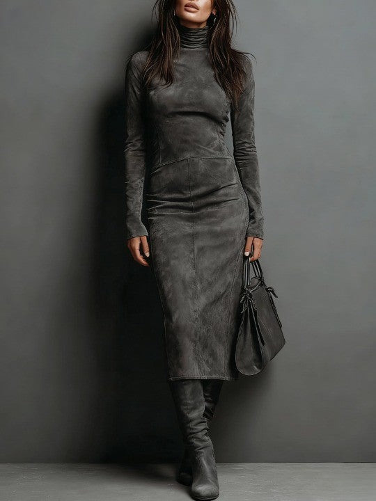 Women’s Brown Midi Dress