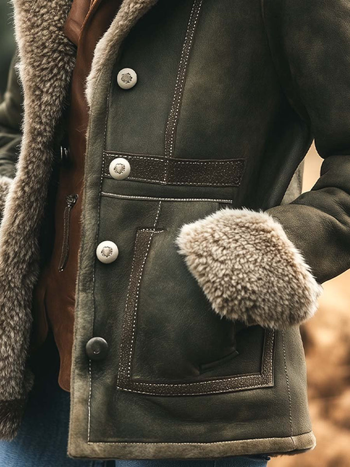 Women’s Retro Thick Warm Winter Coat