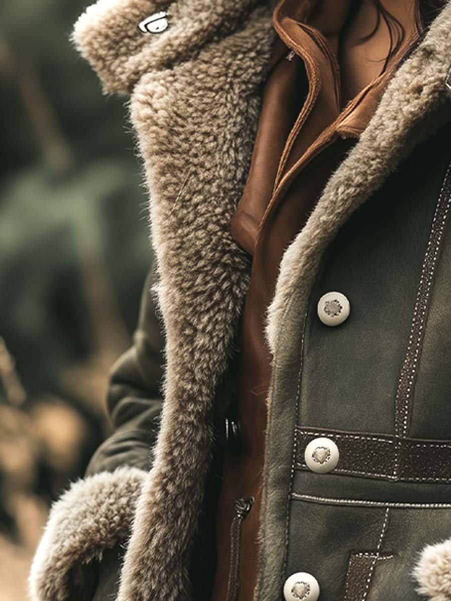 Women’s Retro Thick Warm Winter Coat