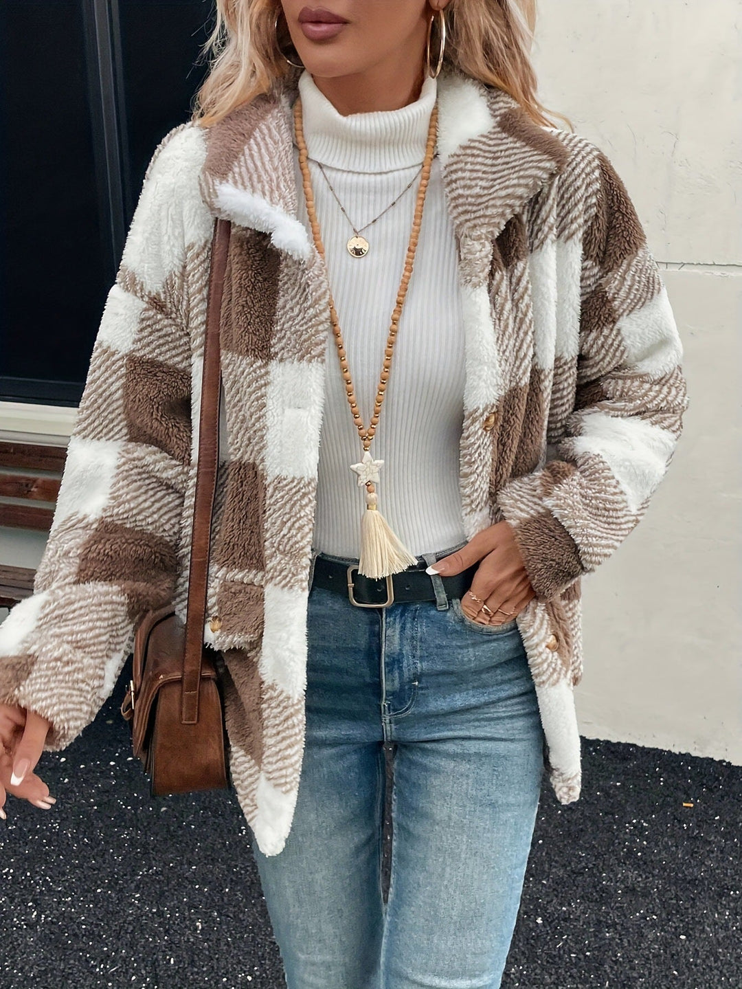Women’s Button-Front Knit Cardigan