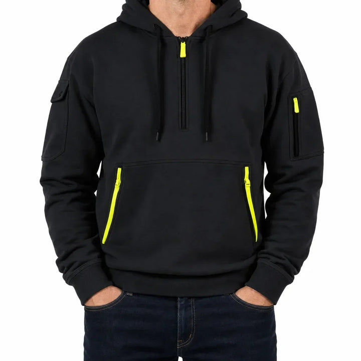 Men’s Utility Quarter-Zip Pullover Hoodie