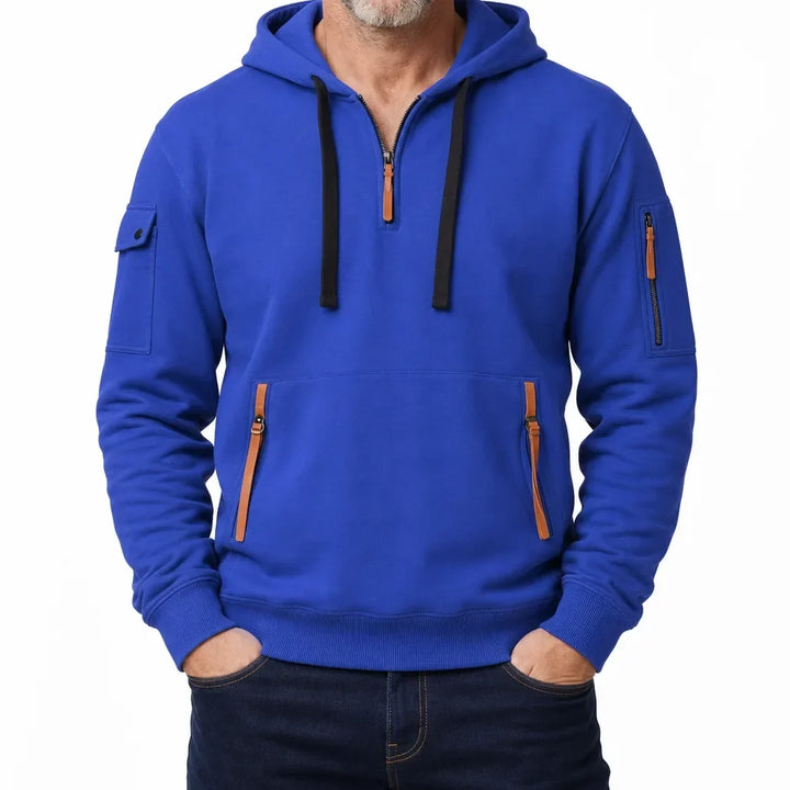 Men’s Utility Quarter-Zip Pullover Hoodie