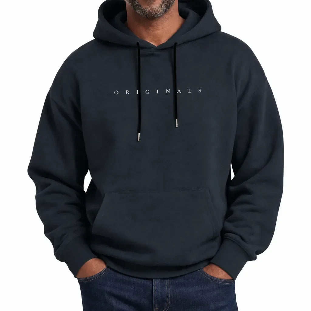 Men’s Relaxed Fit Everyday Pullover Hoodie