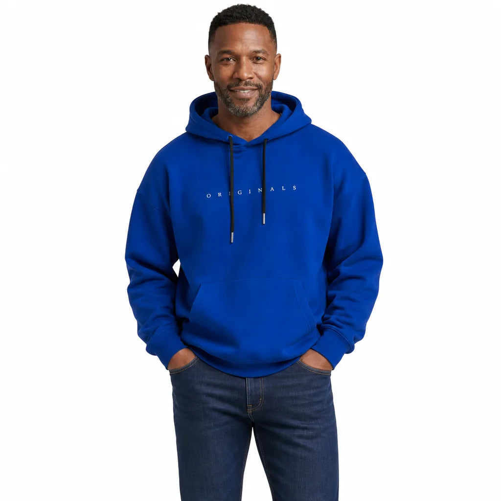 Men’s Relaxed Fit Everyday Pullover Hoodie