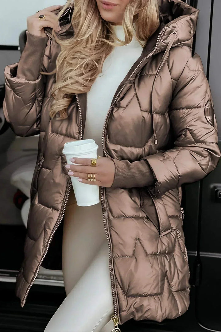 Women’s Belted Longline Wrap Coat