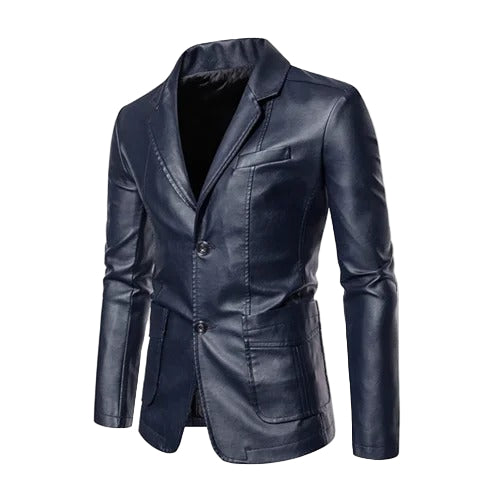 Men’s Business Casual Moto Jacket