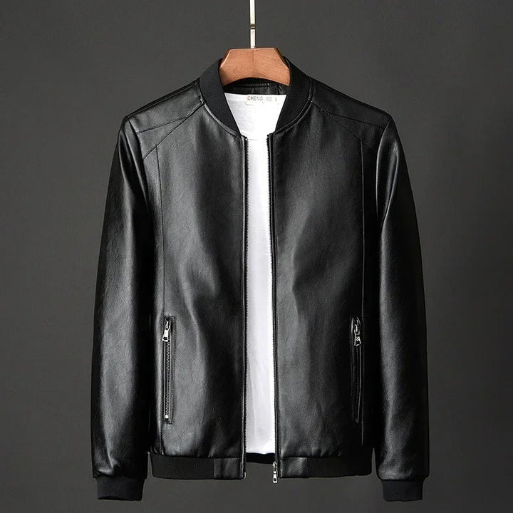 Men’s Slim Fit Moto Biker Jacket