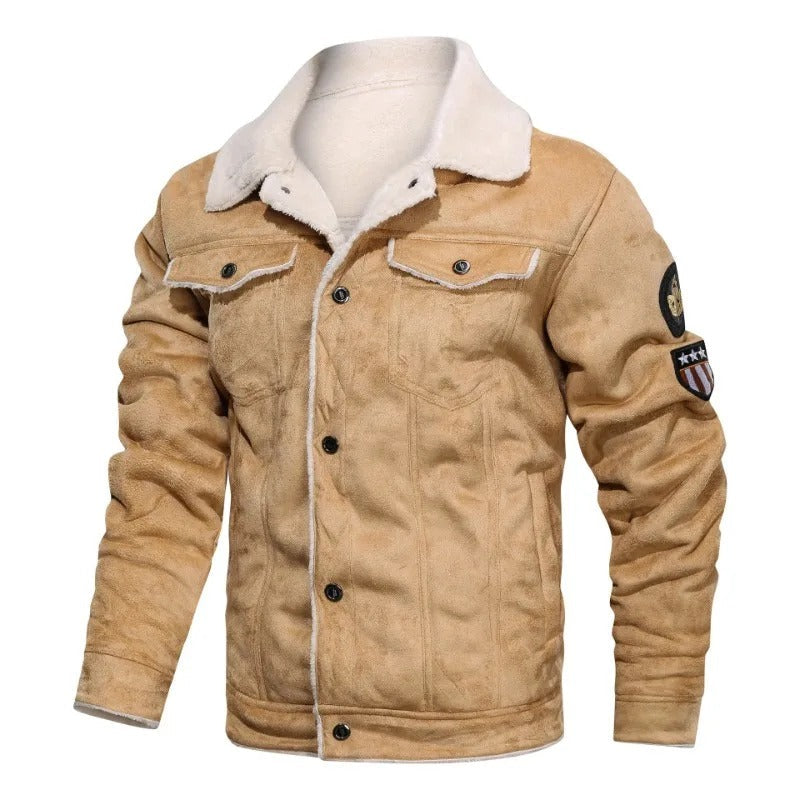 Men’s Insulated Winter Biker Jacket