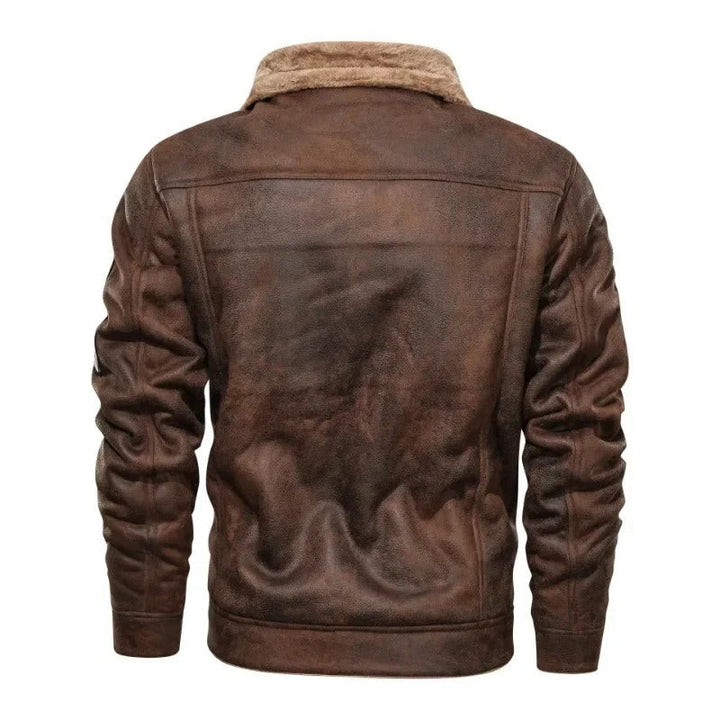 Men’s Insulated Winter Biker Jacket