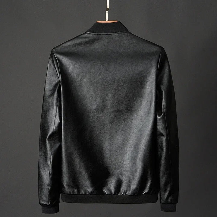 Men’s Slim Fit Moto Biker Jacket