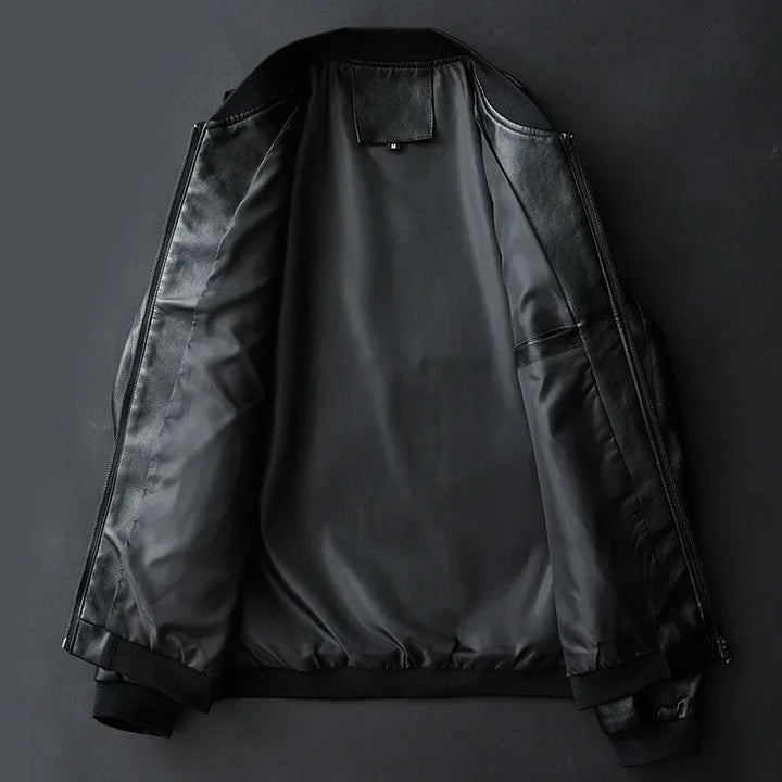 Men’s Slim Fit Moto Biker Jacket
