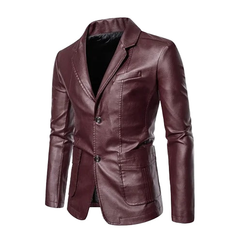 Men’s Business Casual Moto Jacket