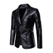 Men’s Business Casual Moto Jacket