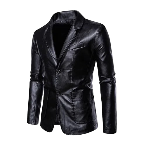 Men’s Business Casual Moto Jacket