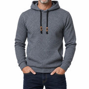 Men’s Textured Pullover Hoodie