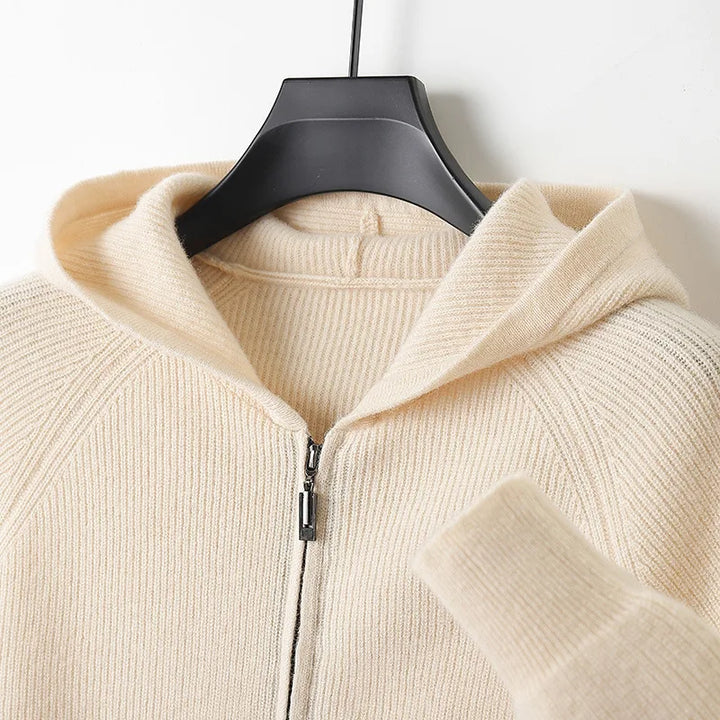 Men’s Hooded Full-Zip Cardigan