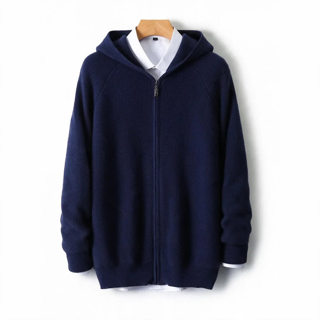 Men’s Hooded Full-Zip Cardigan