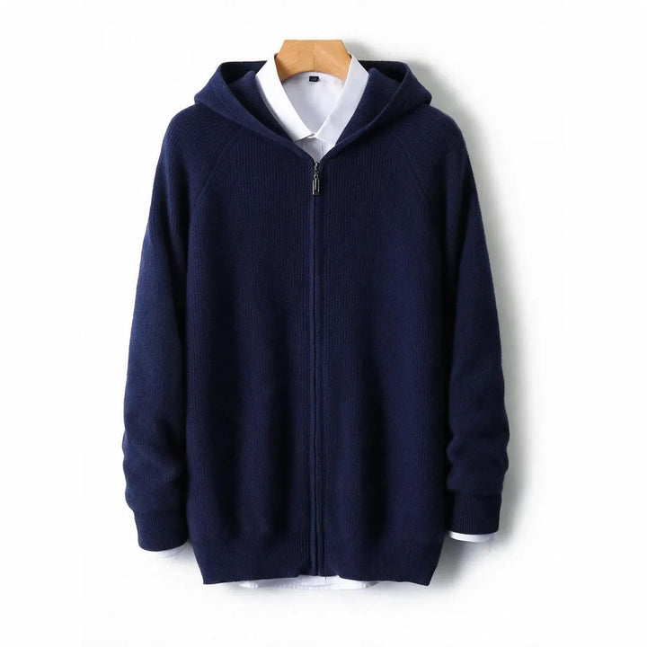 Men’s Hooded Full-Zip Cardigan