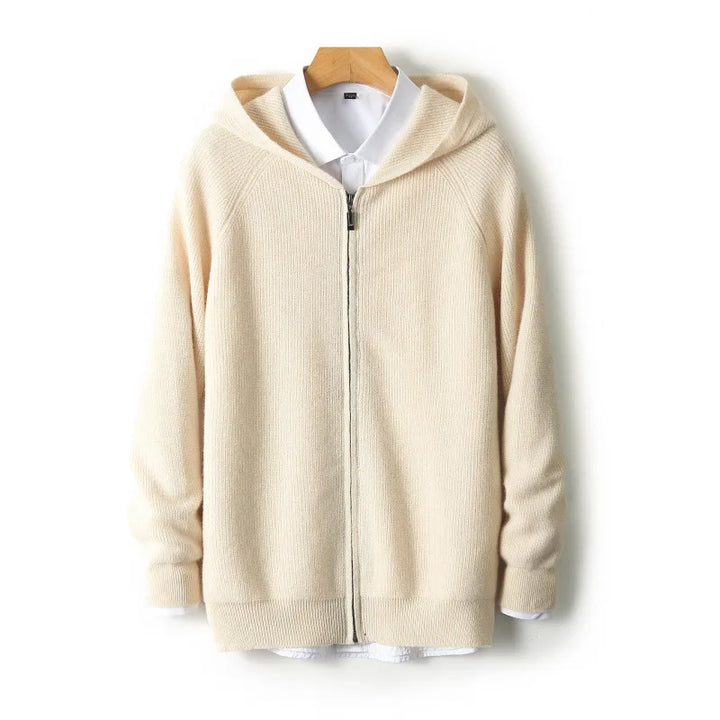 Men’s Hooded Full-Zip Cardigan
