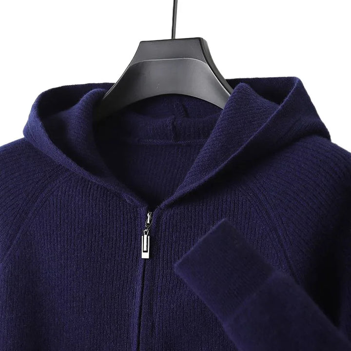 Men’s Hooded Full-Zip Cardigan