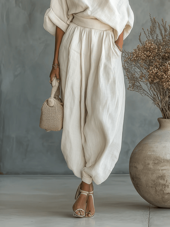 Women’s Off-The-Shoulder Two-Piece Set