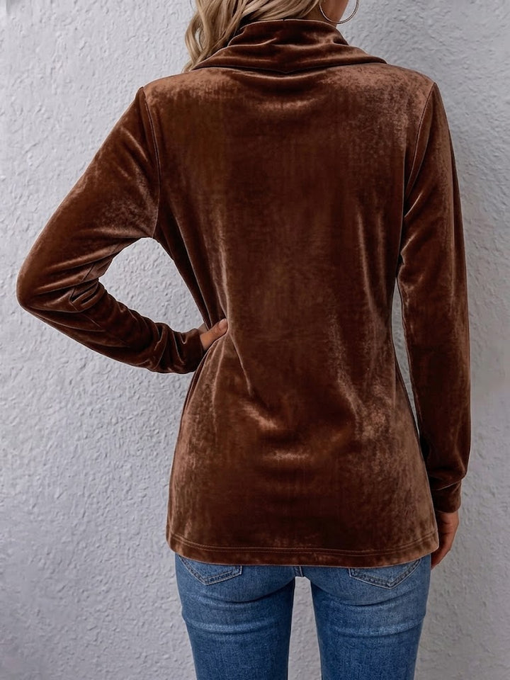 Women’s Vintage Open Front Long Sleeve Lapel Blazer