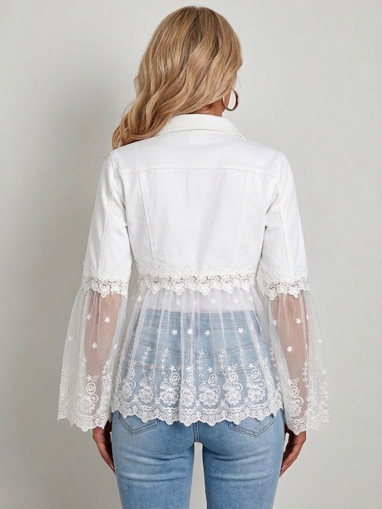 Women’s Sheer Panel Lightweight Jacket