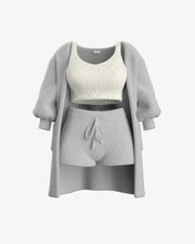 Women’s Two-Piece Knit Lounge Set