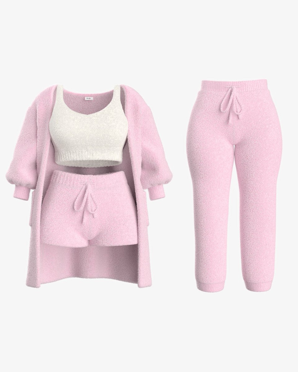 Women’s Two-Piece Knit Lounge Set