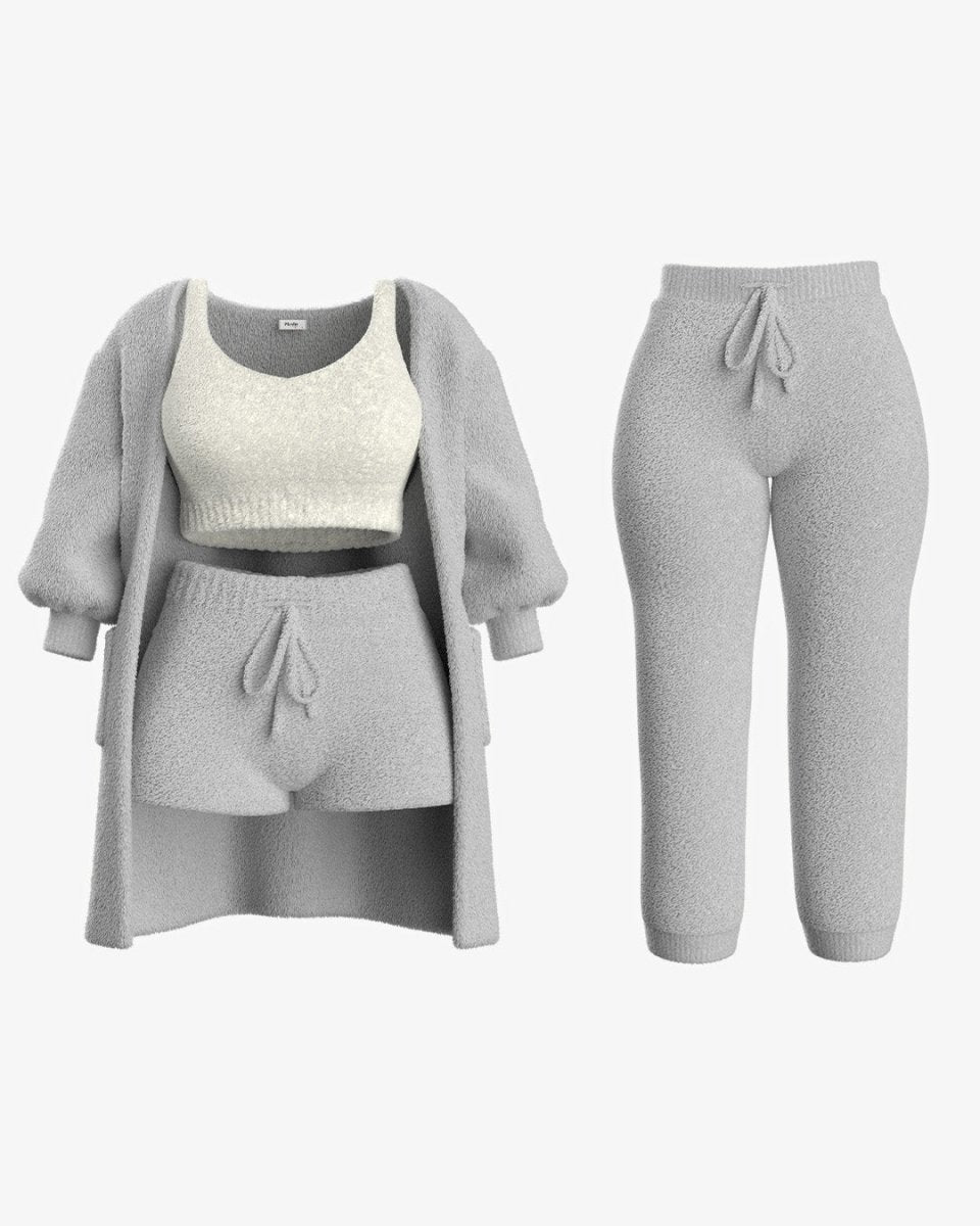 Women’s Two-Piece Knit Lounge Set