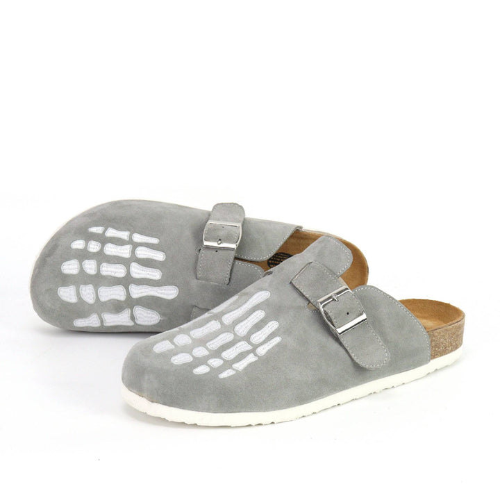 Skeleton Halloween Slip On Clogs