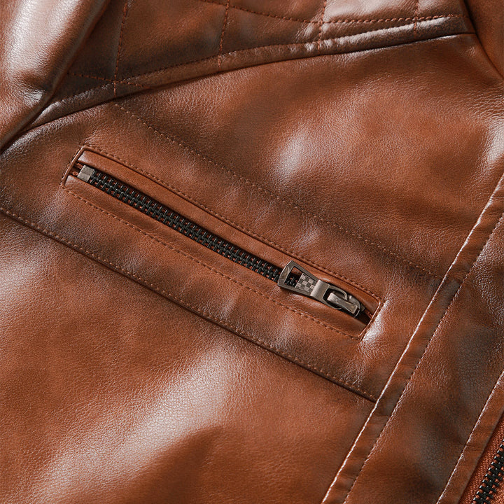 Men’s Slim Fit Biker Jacket