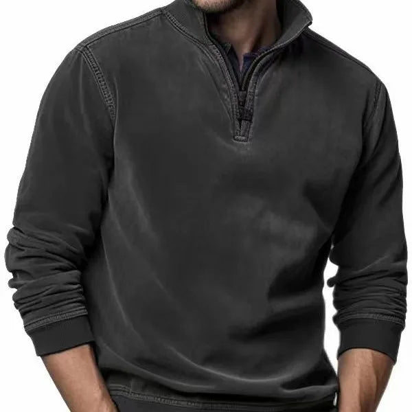 Men’s Classic Quarter-Zip Sweater