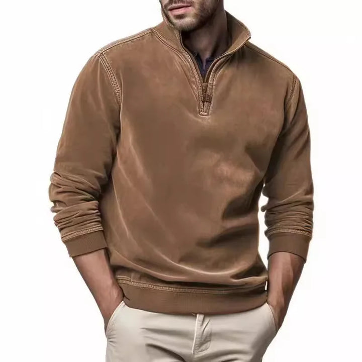 Men’s Classic Quarter-Zip Sweater