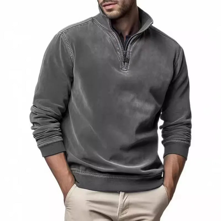 Men’s Classic Quarter-Zip Sweater