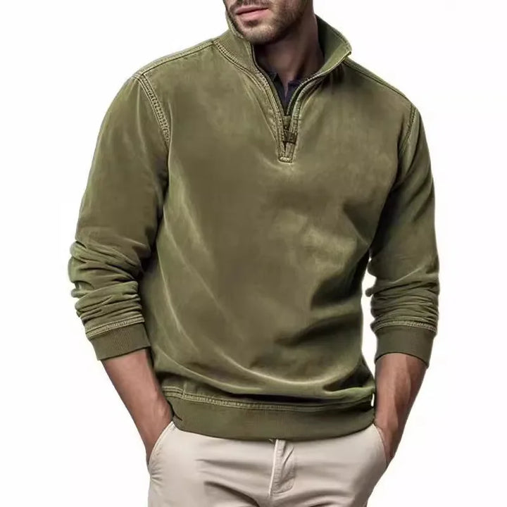 Men’s Classic Quarter-Zip Sweater