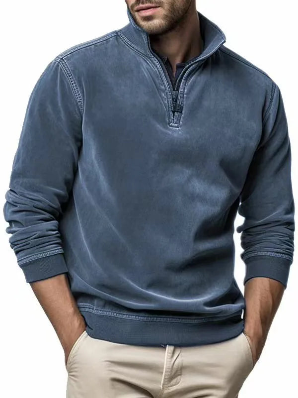 Men’s Classic Quarter-Zip Sweater
